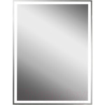 Шкаф с зеркалом для ванной Континент Mirror Box Black Led 60х80