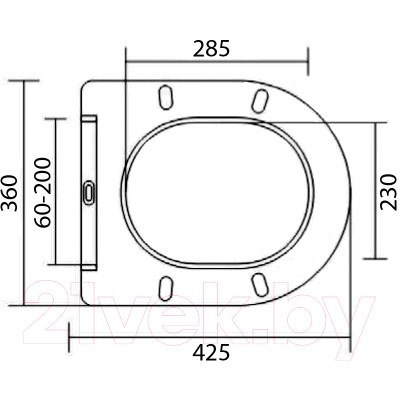 Унитаз подвесной BelBagno BB3105CHR/SC