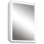 Шкаф с зеркалом для ванной Silver Mirrors Киото 50 / LED-00002357