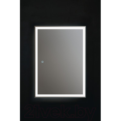 Шкаф с зеркалом для ванной Silver Mirrors Киото Flip 60 / LED-00002474