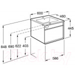 Тумба под умывальник Roca Aneto 857429806