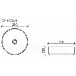 Умывальник Ceramica Nova Element CN6022ML