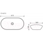 Умывальник Ceramica Nova Element CN6015