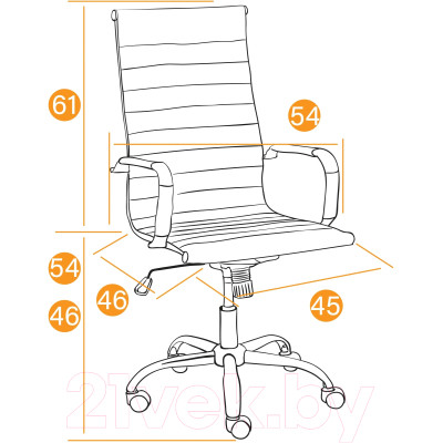 Кресло офисное Tetchair Urban кожзам