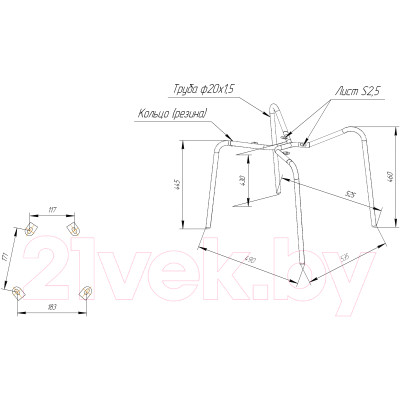 Стул Sheffilton SHT-ST29/S130 HD