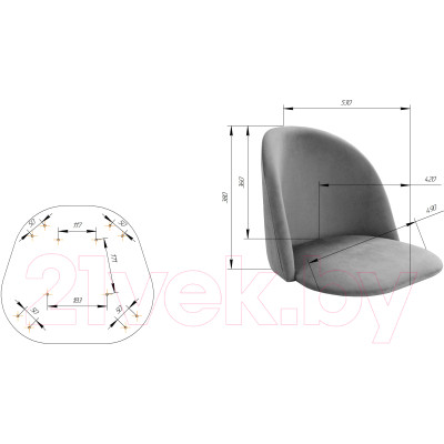 Стул Sheffilton SHT-ST35/S95-1