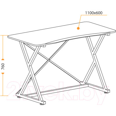 Письменный стол Tetchair GD-05 / 15256