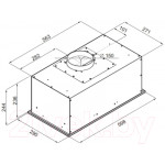 Вытяжка скрытая Maunfeld Crosby Power 60