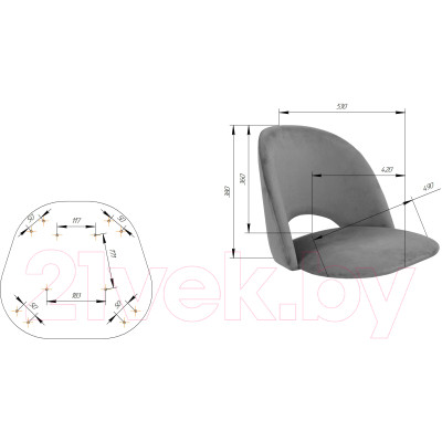 Стул Sheffilton SHT-ST34-1/S64