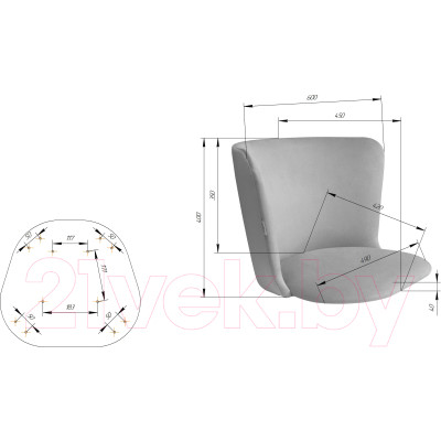 Стул Sheffilton SHT-ST36-1/S64