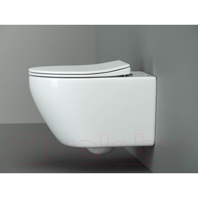 Унитаз подвесной Ceramica Nova Rimless CN8001