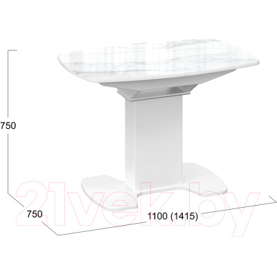 Обеденный стол ТриЯ Портофино СМ(ТД)-105.01.11(1)