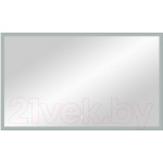 Зеркало Континент Frame Silver Led 100x60