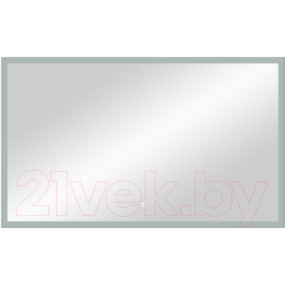 Зеркало Континент Frame Silver Led 100x60