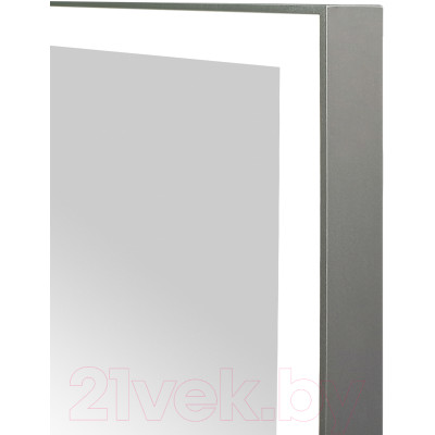 Зеркало Континент Frame Silver Led 100x60