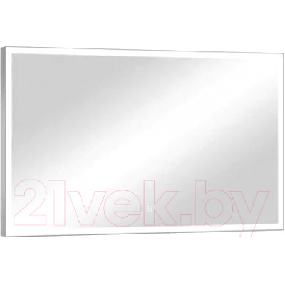 Зеркало Континент Frame Silver Led 90x80