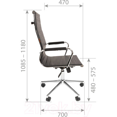 Кресло офисное Chairman 755