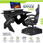 Геймерский стол Vmmgame Space 140 Dark Black / ST-3BBK