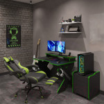 Геймерский стол Vmmgame Space 140 Dark Green / ST-3BGN