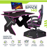 Геймерский стол Vmmgame Space 140 Dark Pink / ST-3BPK