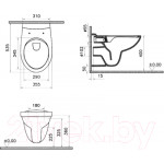 Унитаз подвесной VitrA SpinFlush S10 / 7855B003-0075