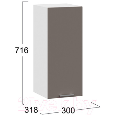 Шкаф навесной для кухни ТриЯ Габриэлла 1В3