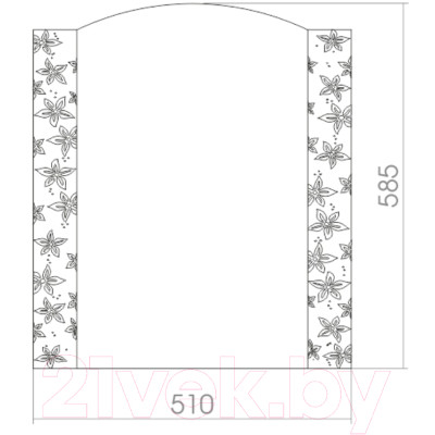 Зеркало Mixline Весна 529382