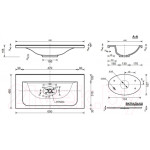 Умывальник Эстет Бали 65x45 / ФР-00001501