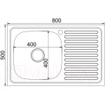 Мойка кухонная Mixline R 528175