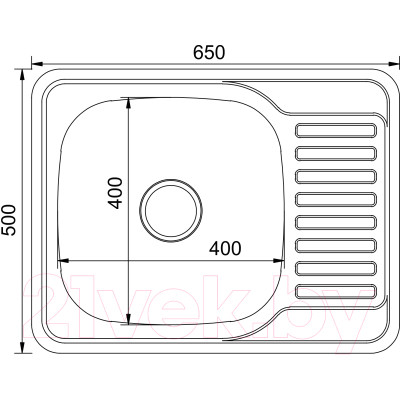 Мойка кухонная Mixline R 533712