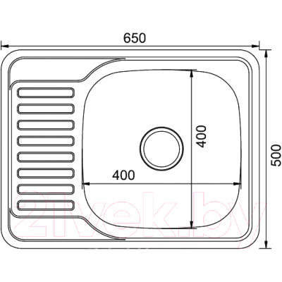 Мойка кухонная Mixline R 532311