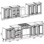 Кухонный гарнитур Интермебель Бостон-7 2.2