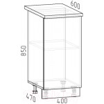 Шкаф-стол кухонный Интермебель Микс Топ ШСР 850-1-400