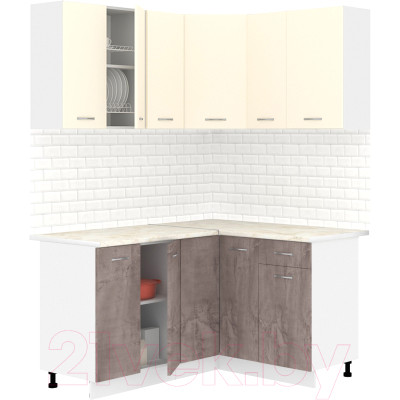 Кухонный гарнитур Кортекс-мебель Корнелия Лира 1.5x1.3