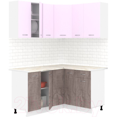 Кухонный гарнитур Кортекс-мебель Корнелия Лира 1.5x1.3