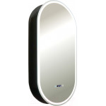 Шкаф с зеркалом для ванной Silver Mirrors Soho-Black 500x1000 / LED-00002612