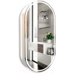 Шкаф с зеркалом для ванной Silver Mirrors Soho 50x100 / LED-00002515