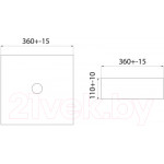 Умывальник IDDIS Slide SLIWS01i27