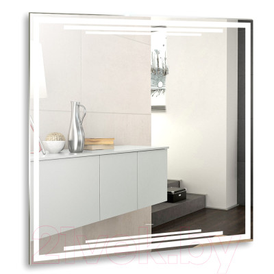 Зеркало Silver Mirrors Атриум 77x77 / LED-00002640