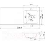 Умывальник IDDIS Brick 0106000i28