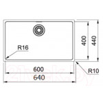 Мойка кухонная Franke FEX 110-60
