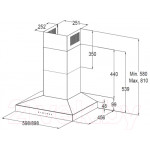 Вытяжка купольная Korting KHC 9831 NGN