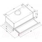 Вытяжка телескопическая Korting KHP 5512 GN