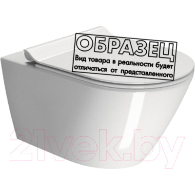 Унитаз подвесной GSI Ceramic Elements Ceramic Elements Kube X 941511