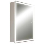 Шкаф с зеркалом для ванной Silver Mirrors Киото-2 60 R / LED-00002682