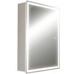 Шкаф с зеркалом для ванной Silver Mirrors Киото-2 50 L / LED-00002680