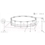 Каркасный бассейн Intex Prism Frame / 26716NP