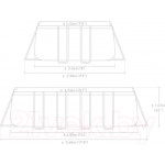 Каркасный бассейн Intex Prism Frame / 26792NP