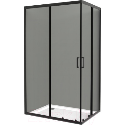 Душевой уголок BelBagno UNO-195-AH-2-100/80-C-NERO