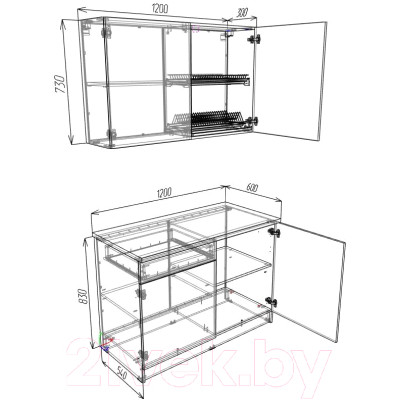 Кухонный гарнитур Eligard Urban 1.2